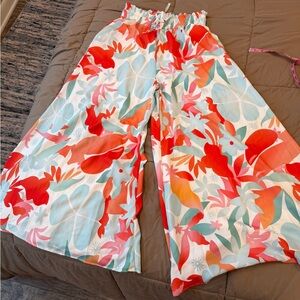 High waist Wide-Leg Pants